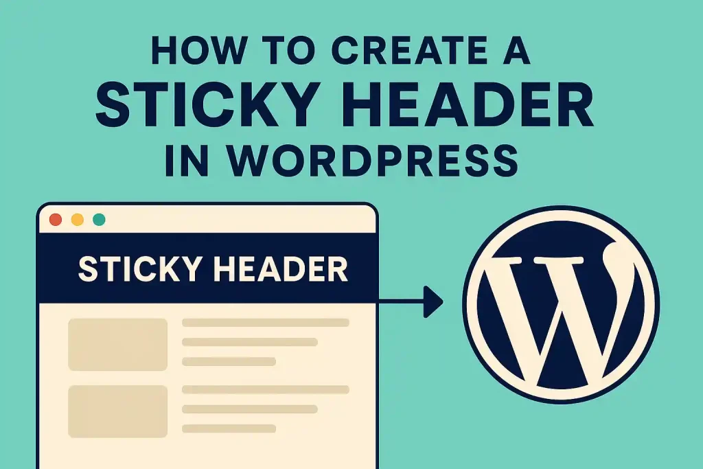 How to Create a Sticky Header in WordPress