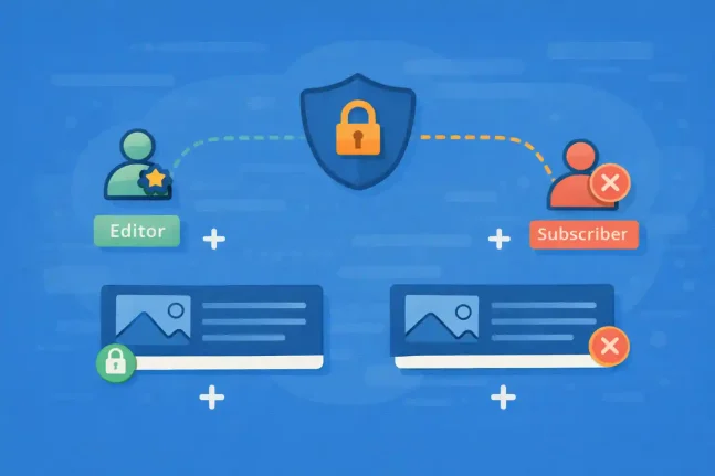Role-Based Content Control Without Membership Plugins