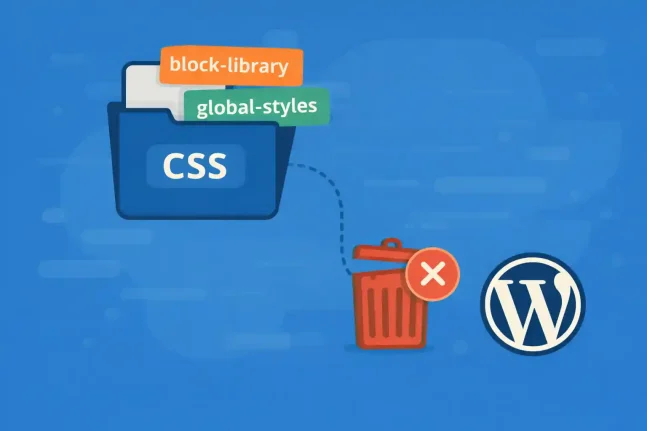 How to Remove Unused WordPress CSS (block-library, global-styles)