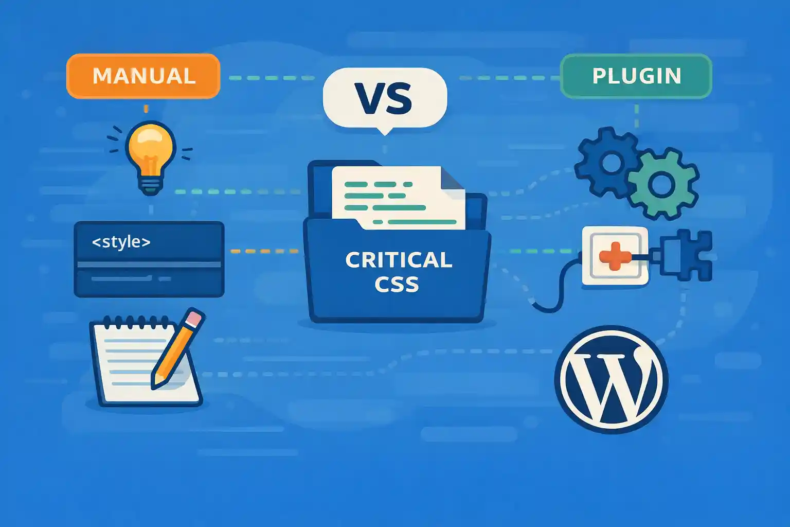 Critical CSS: Manual vs Plugin Approach