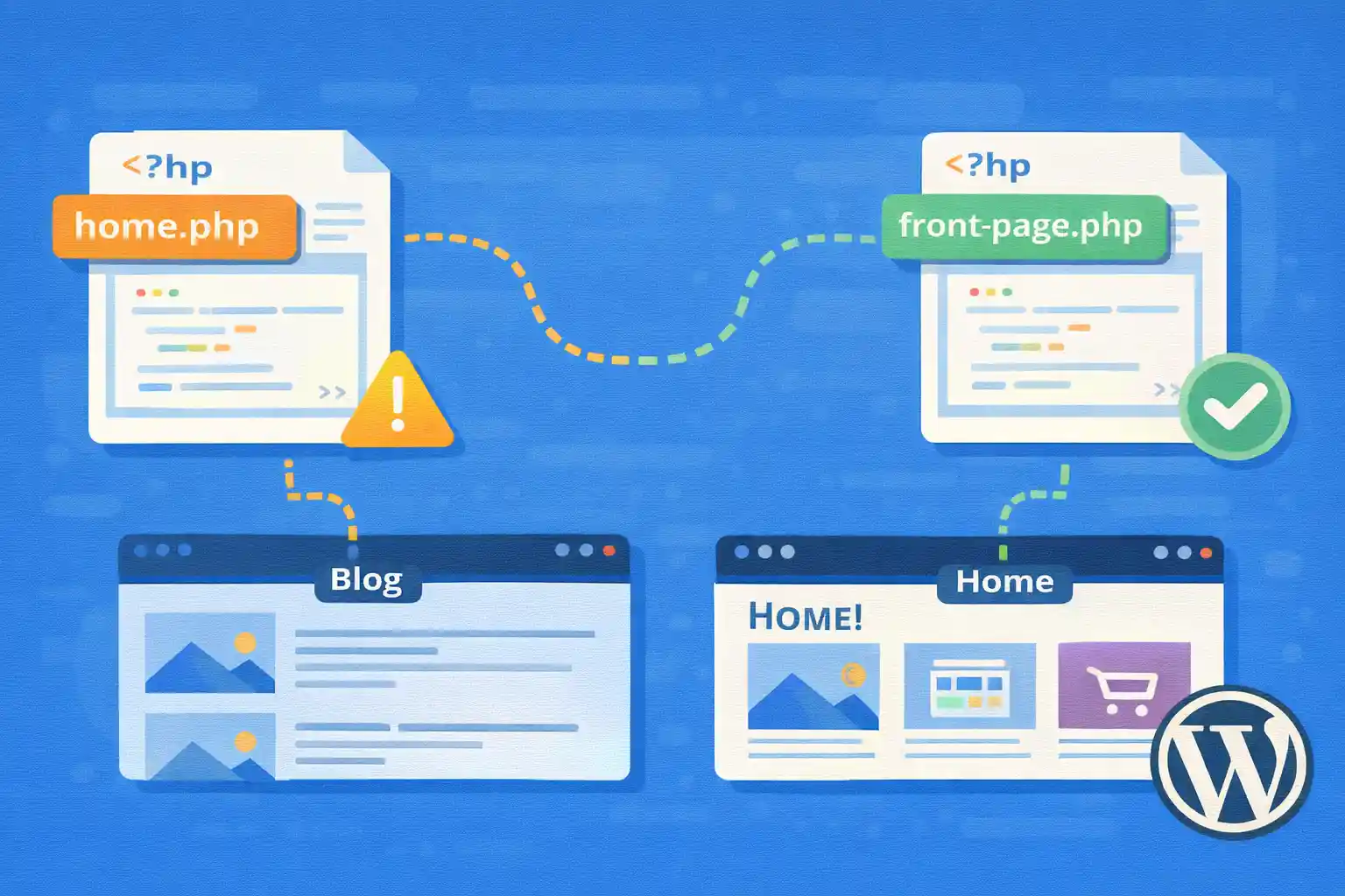 How to Create a Custom Front Page Template (home.php vs front-page.php)