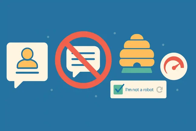 How to Reduce Comment Spam in WordPress (Honeypot, reCAPTCHA, Rate Limits)