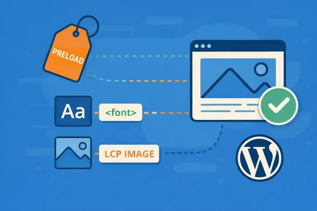 How to Preload Key Requests (Fonts & LCP Images)