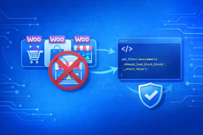 How to Disable WooCommerce Blocks Safely
