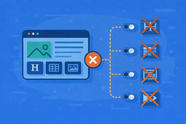 How to Disable Block Editor Features You Don’t Need